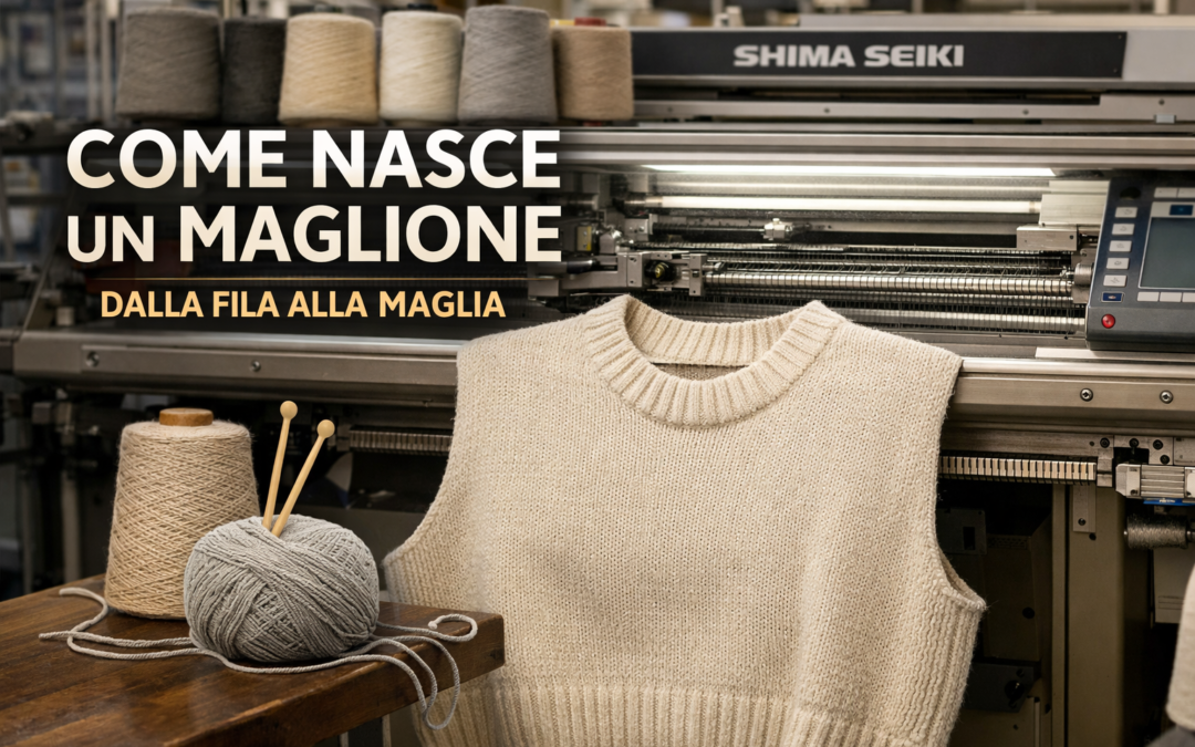 Come nasce un maglione: la lavorazione della maglieria