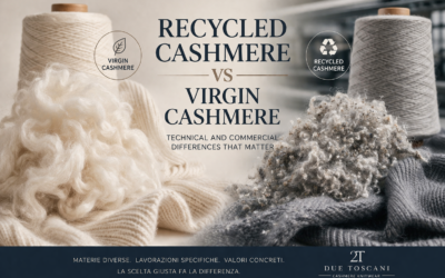 Cashmere rigenerato vs cashmere vergine: differenze tecniche e commerciali