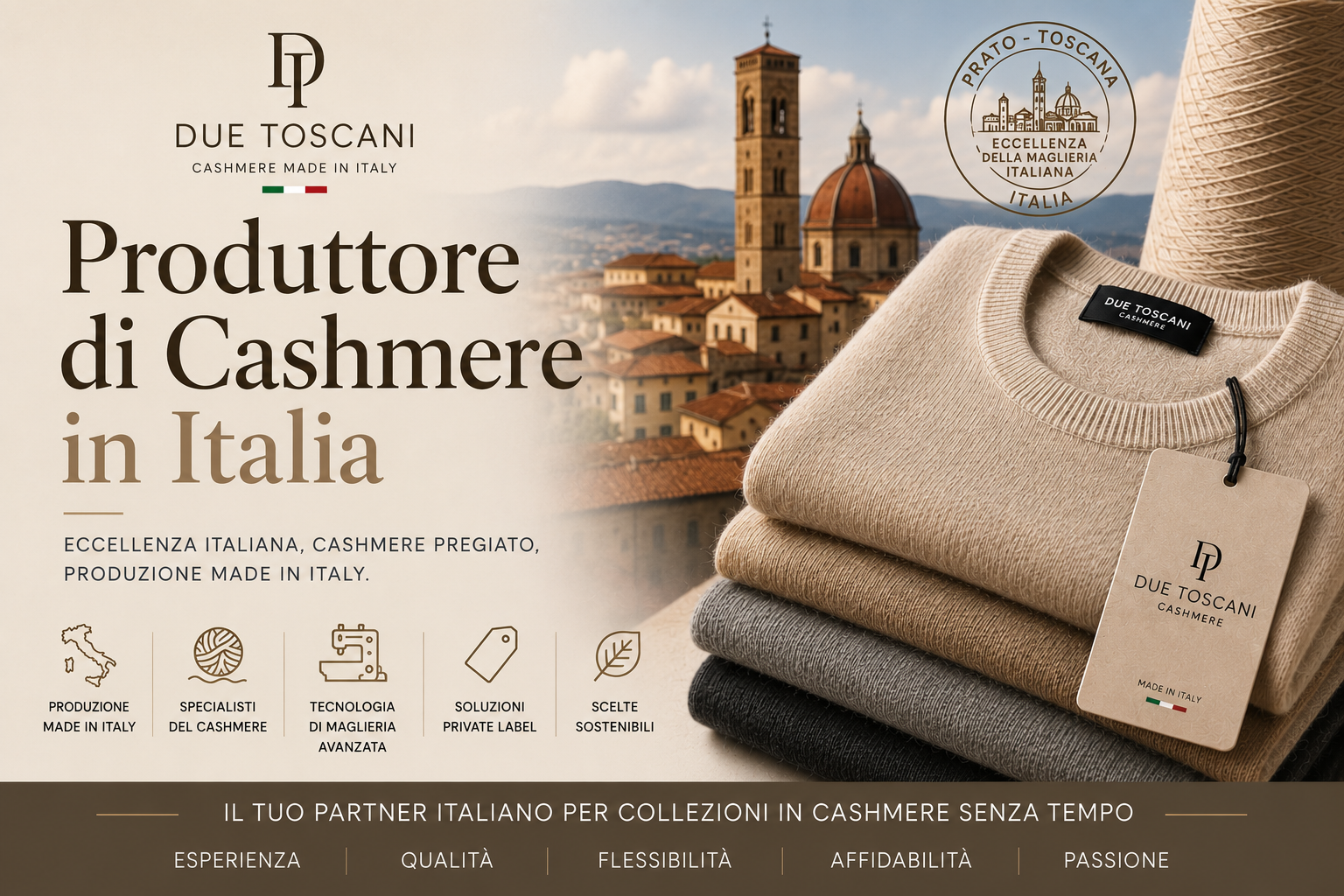 Perché i Brand Internazionali Scelgono la Produzione Italiana di Cashmere