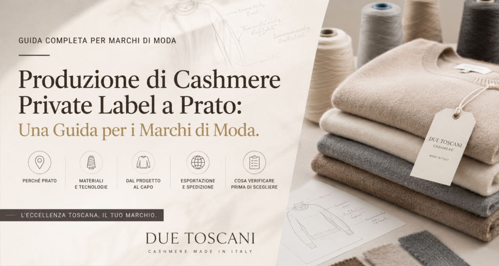 Produzione di Cashmere Private Label a Prato: Una Guida per i Marchi di Moda